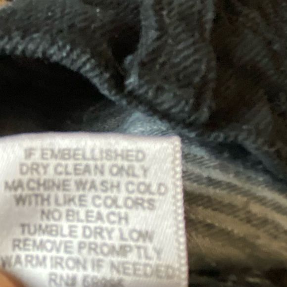 CarMar Destroyed Denim Shorts Black - Picture 3 of 7